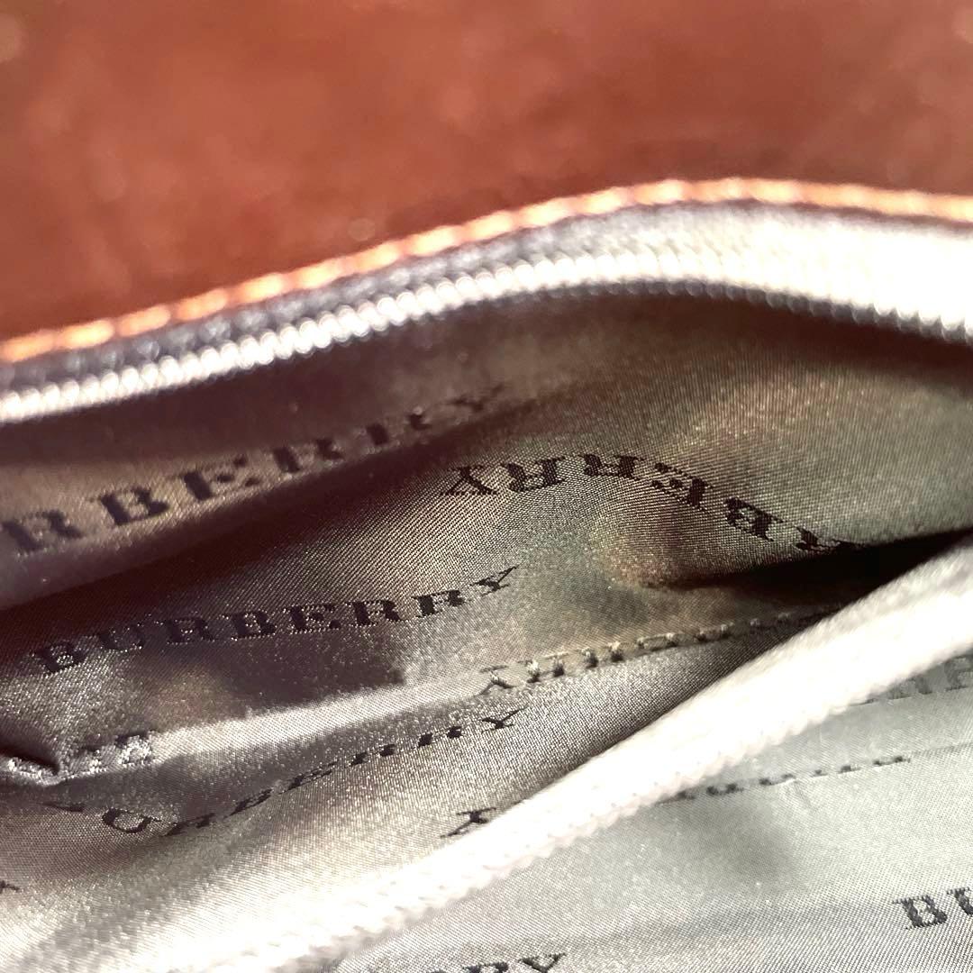 BURBERRY バーバリー ノバチェック 本革　ミニショルダーバッグ