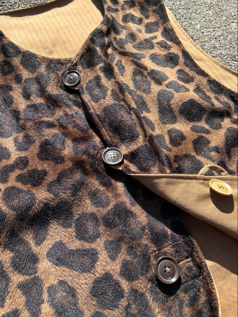 ENGINEERED GARMENTS レオパード　ベスト