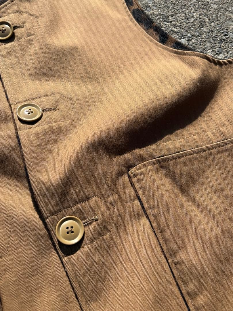 ENGINEERED GARMENTS レオパード　ベスト