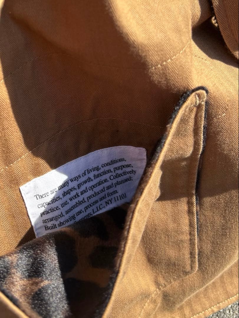 ENGINEERED GARMENTS レオパード　ベスト