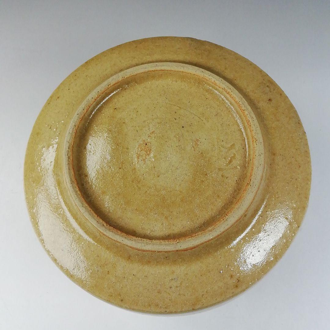 Ｔ５７７　茶碗　『黄瀬戸　茶碗　』『山下真喜』　共箱　抹茶碗　茶道具