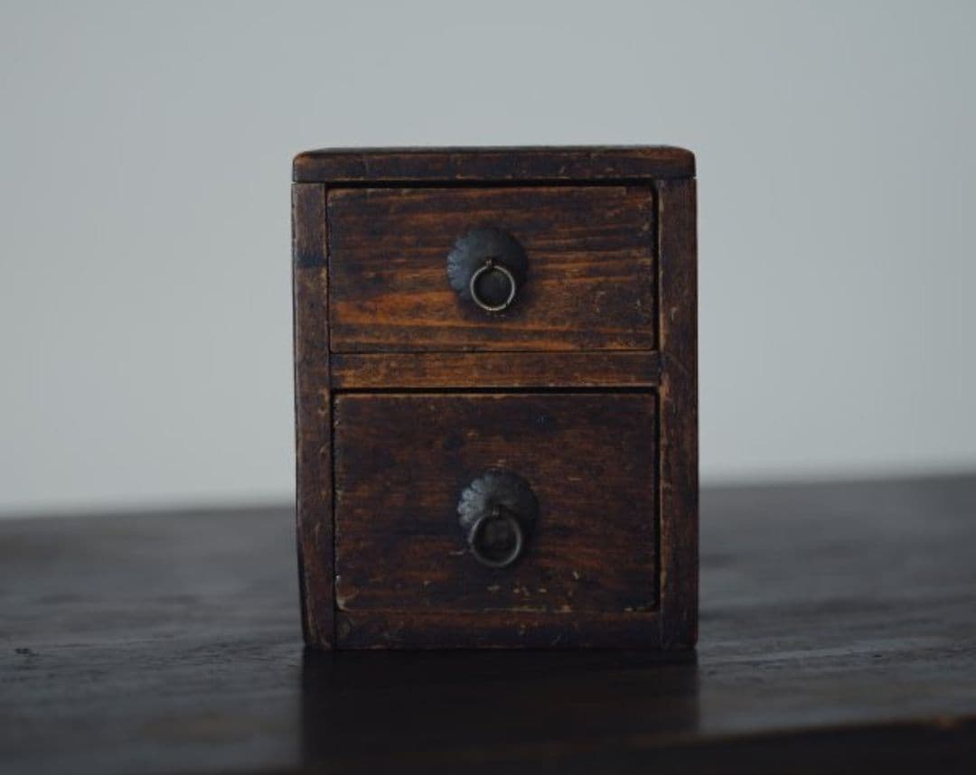 時代 小抽斗 古民芸 古道具 古民具 明治 大正