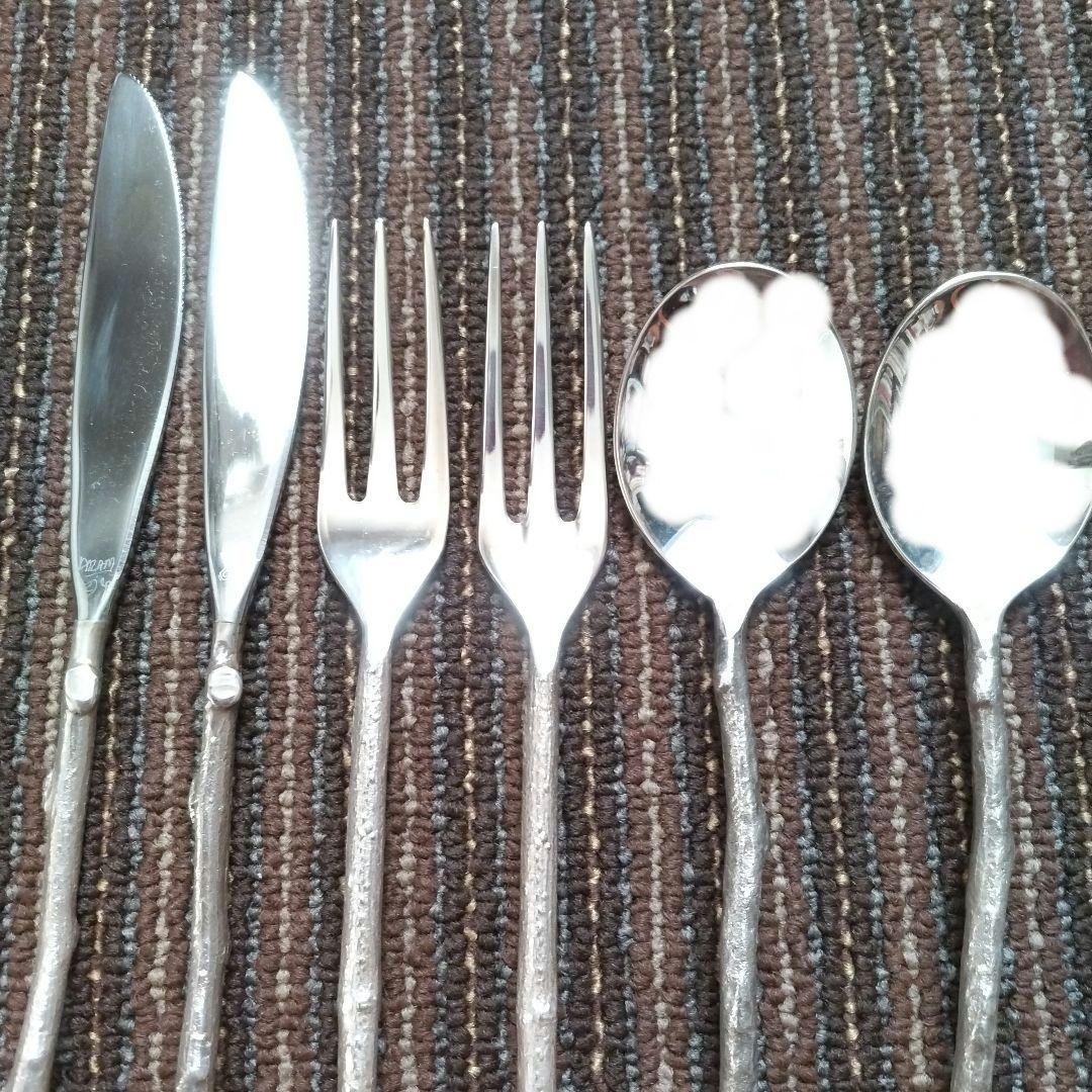 Michael Aram　マイケルアラ厶　Twig　カトラリーセット　全14本