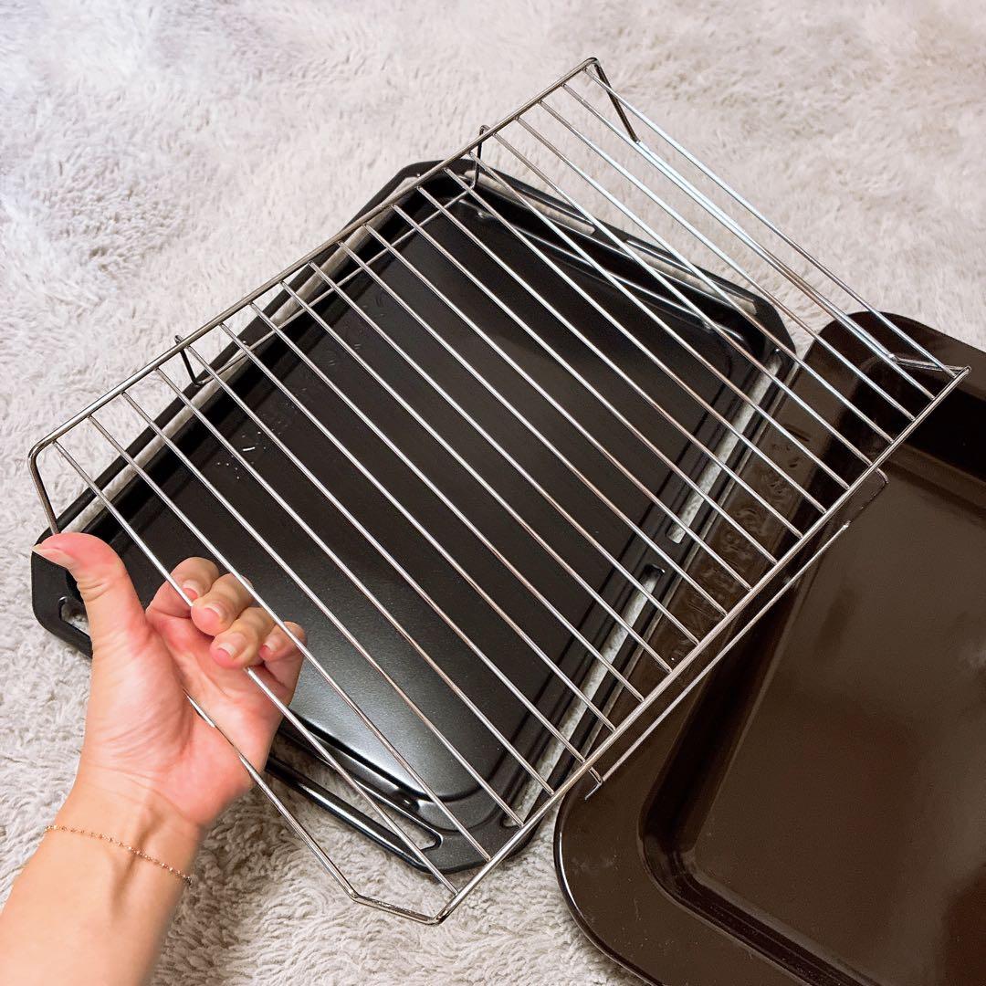 TOSHIBA 石窯ドーム オーブン　天板&焼網&深皿