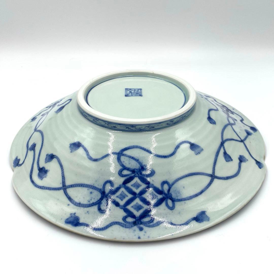 【希少！！】【新品】有田焼福泉窯染付龍絵飾り皿　美術品