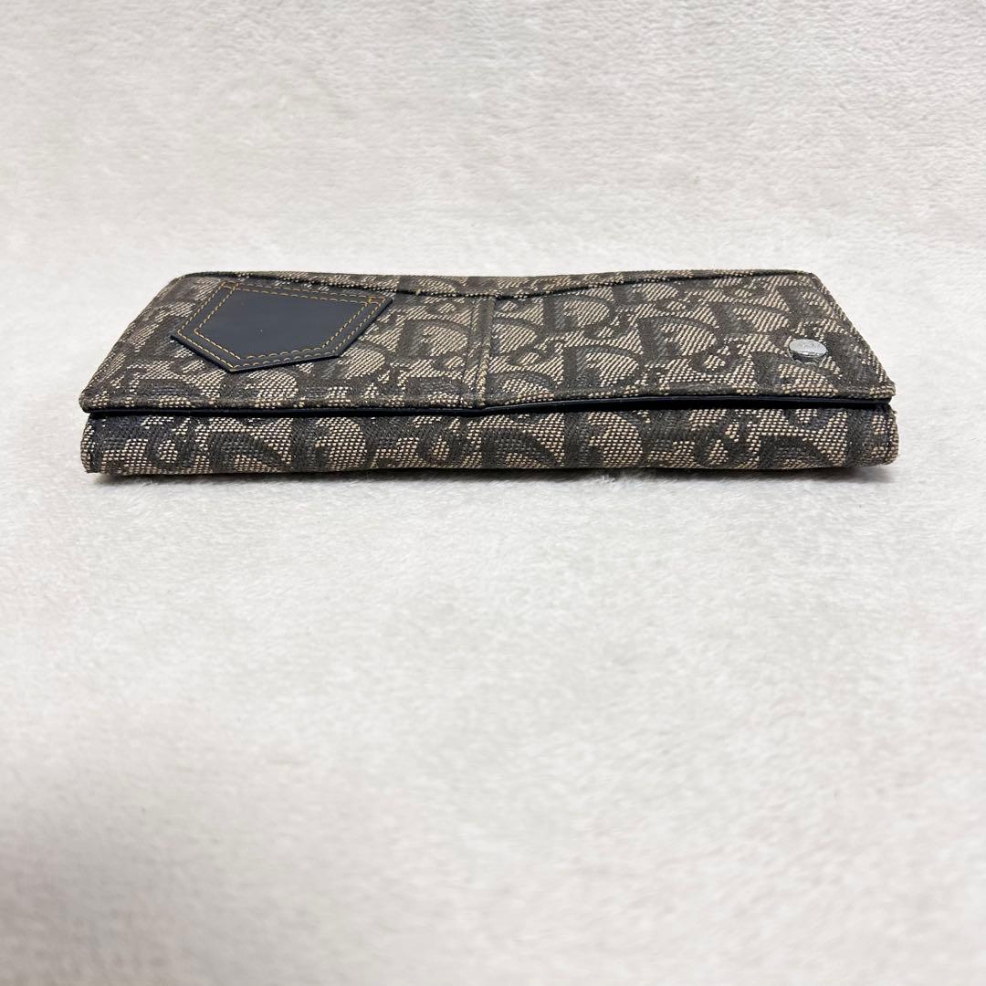 Dior クリスチャン ディオール トロッター 長財布 二つ折り CD ロゴ