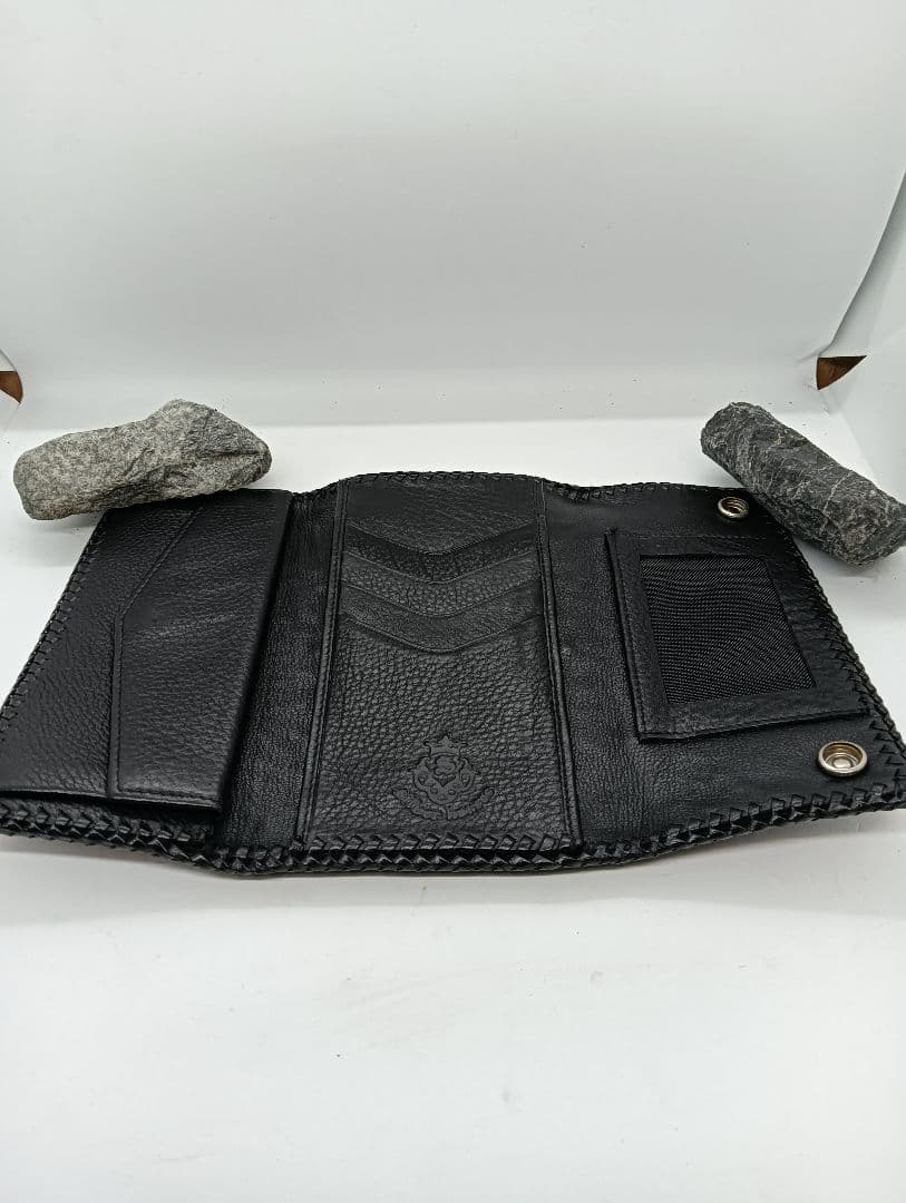 ガボールタイプ ウォレットチェーン 2本セット ウォレット2個付 シルバー925