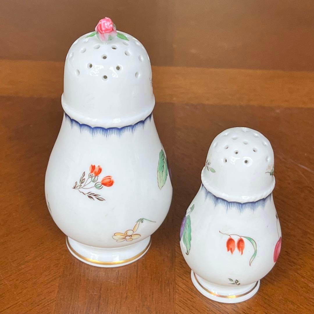 【レア美品】リチャードジノリ★イタリアンフルーツ★ソルト＆ペッパー