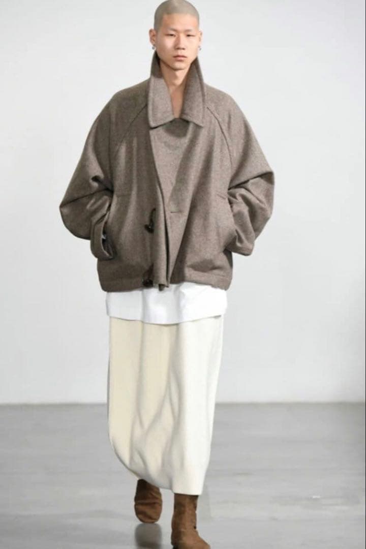 ジャケット・アウター HED MAYNER 20AW CROPPED PEACOAT