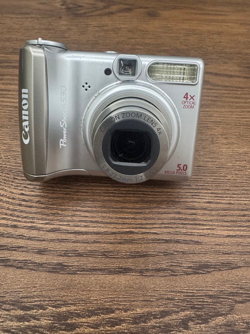 Canon PowerShot A530 コンパクトデジタルカメラ　電池稼働