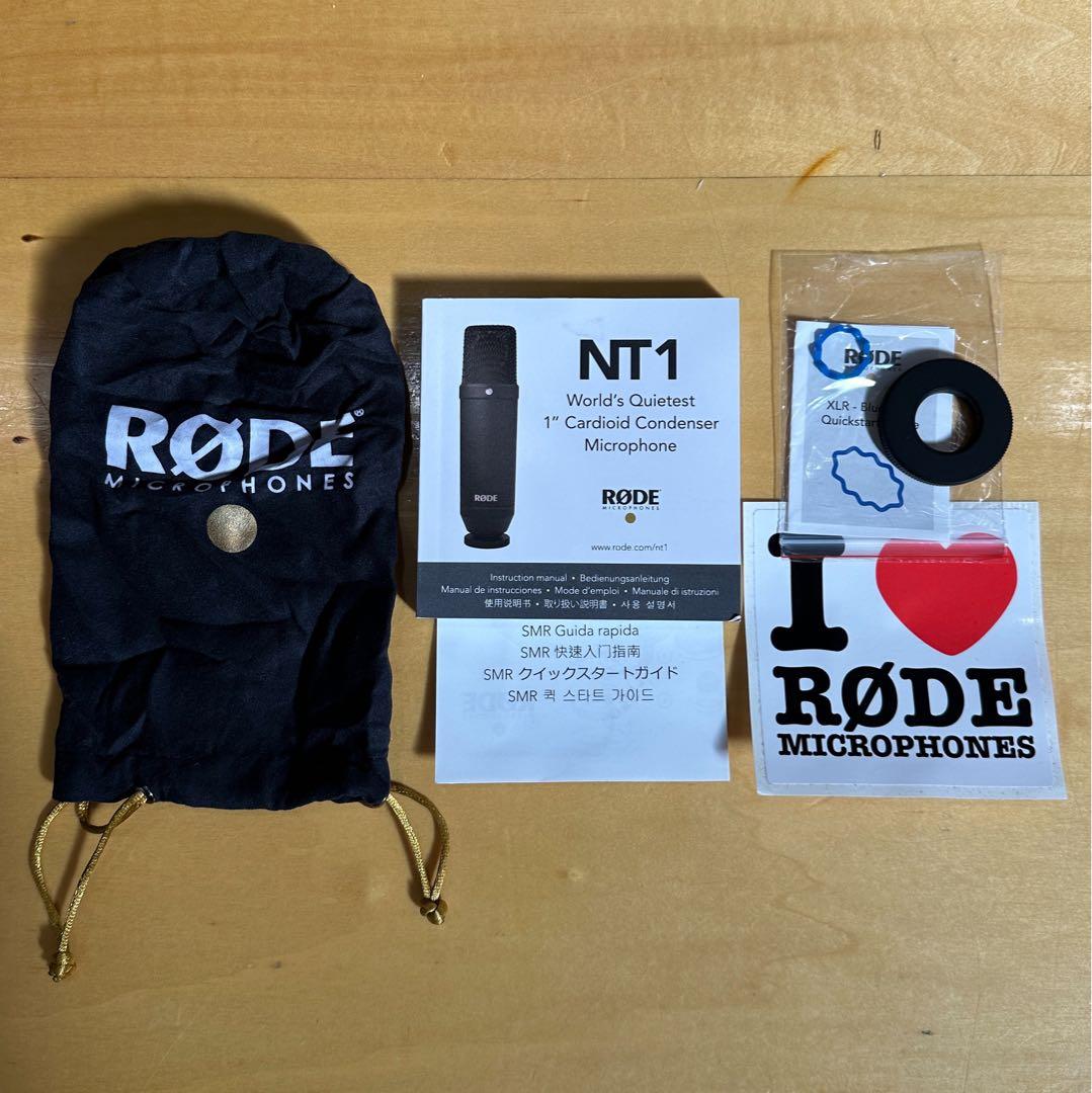 【週末値下げ】RØDE コンデンサーマイク NT1 Kit