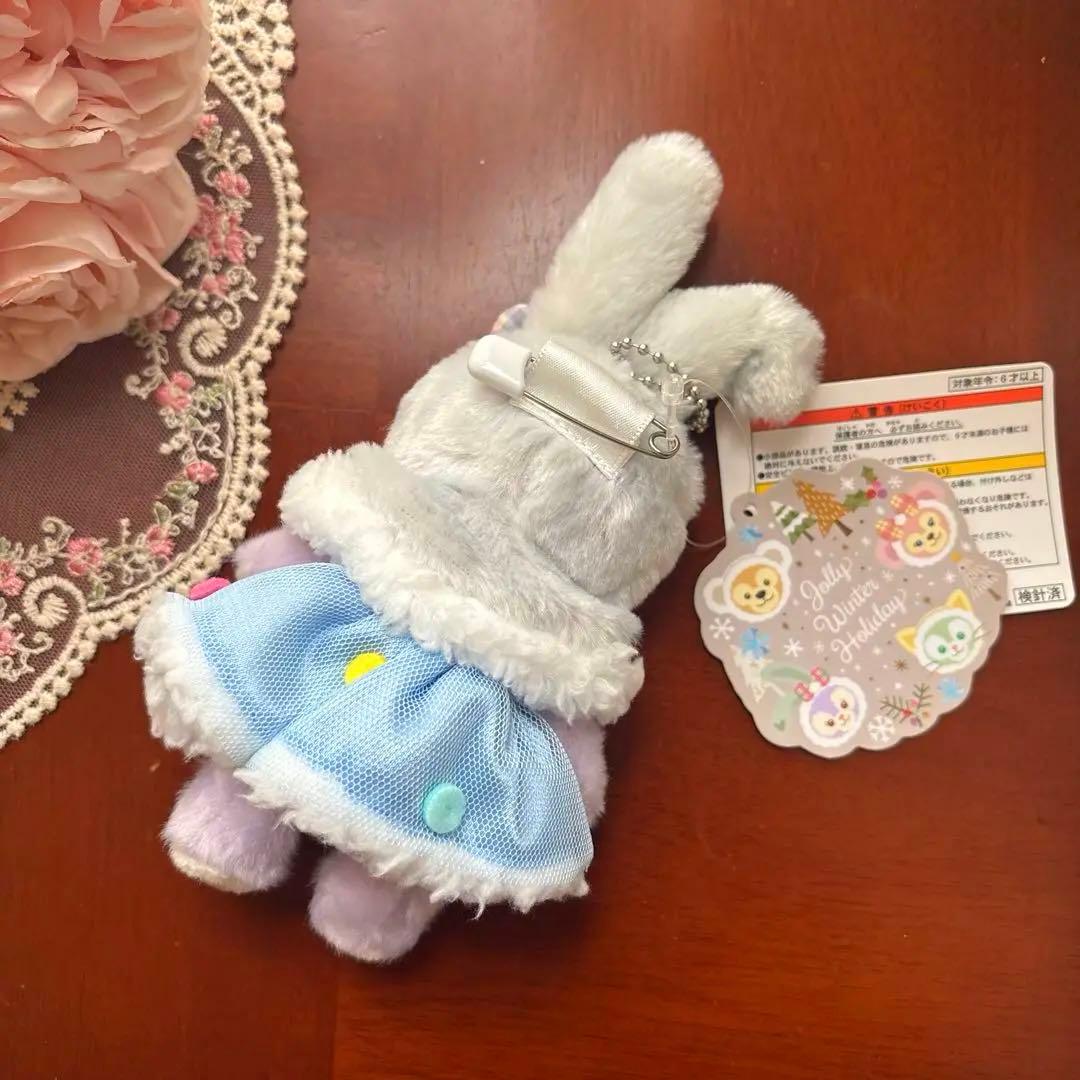 ディズニー　ダッフィーフレンズ　2019 ウィンターホリデー ぬいぐるみバッジ