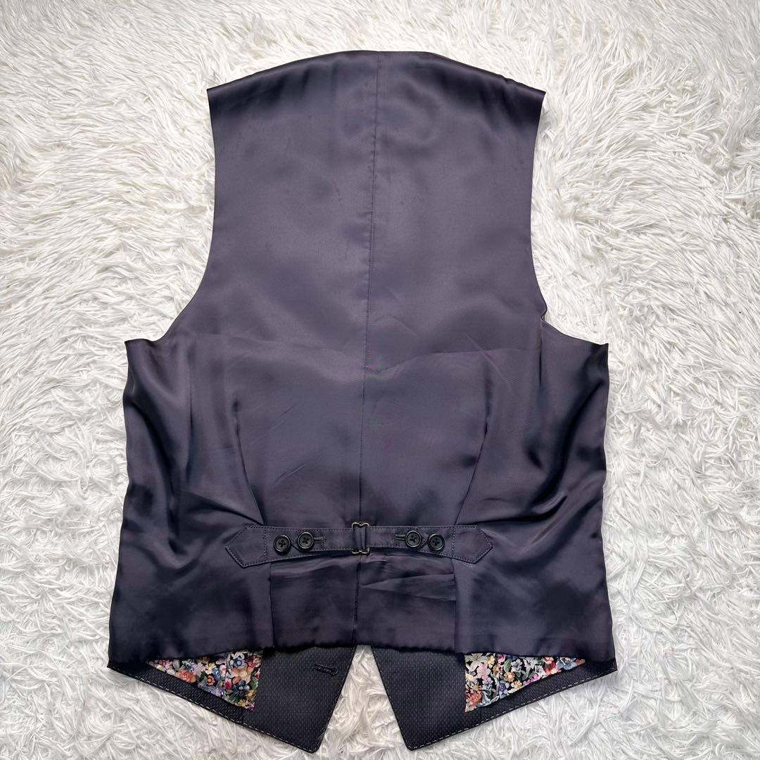 専用 未使用級 ポールスミス 小花柄 3ピース ビエッラ生地 セットアップ M