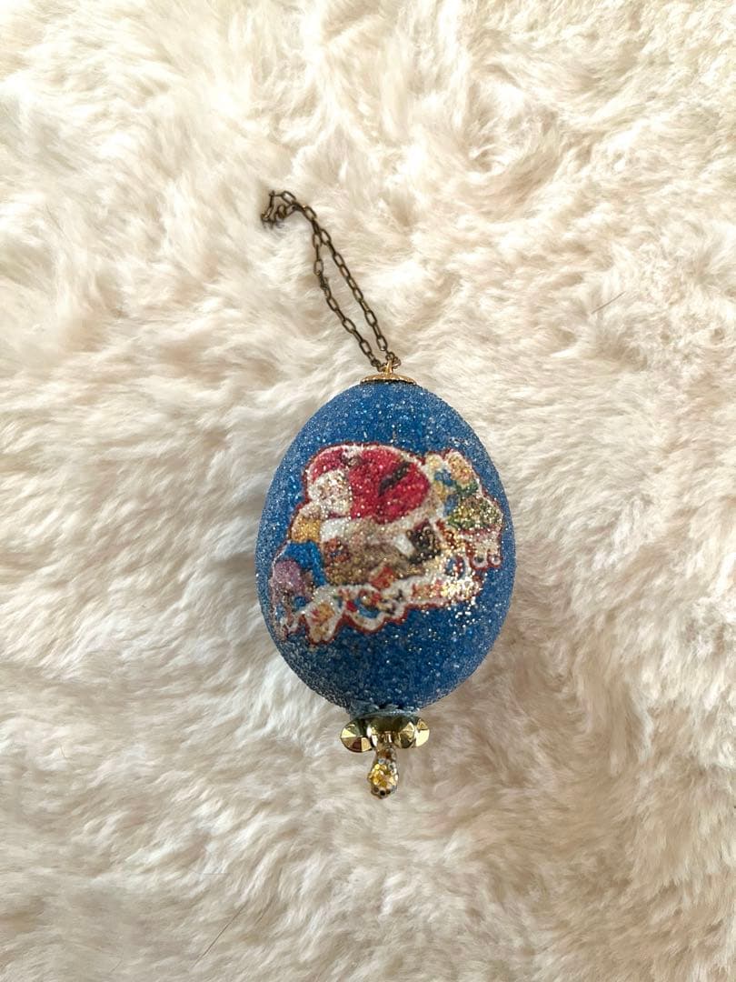 クリスマスオーナメント(1個¥2200〜別売り可能)　エッグオーナメント