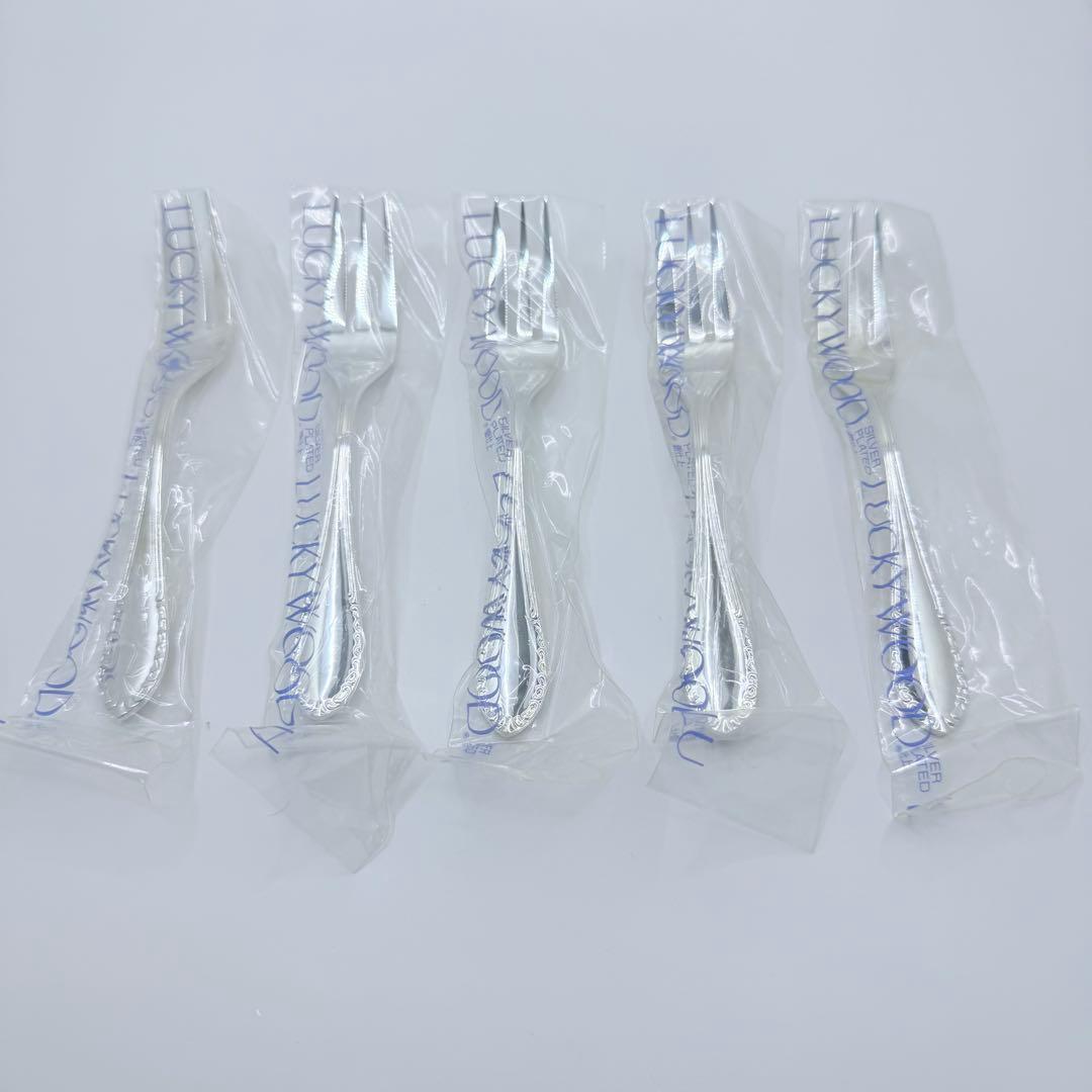 ラッキーウッド 18-12 フォーク スプーン ナイフ 32本セット