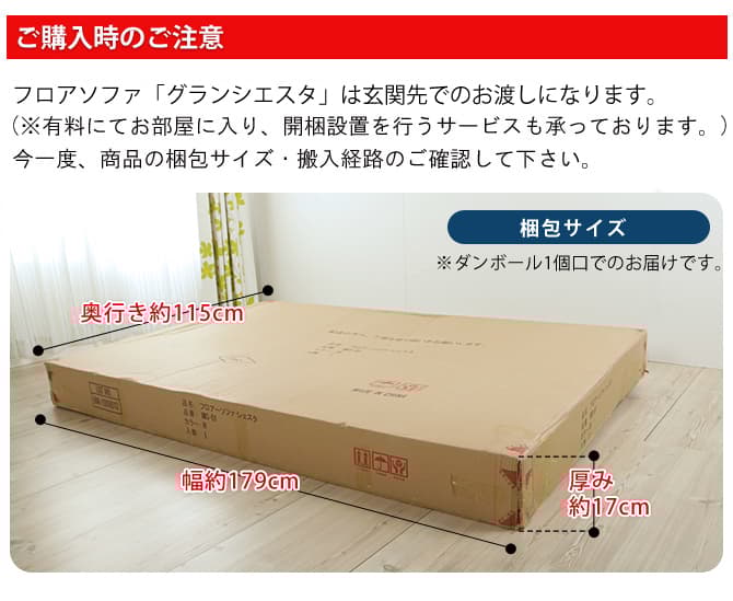 フロアソファー 2人掛け グランシエスタ ソファーベッド