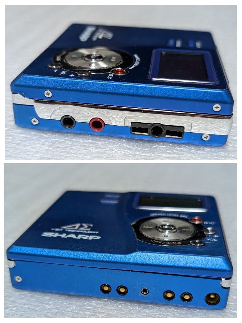 SHARP ポータブルMDプレーヤー Auvi MD-DR77