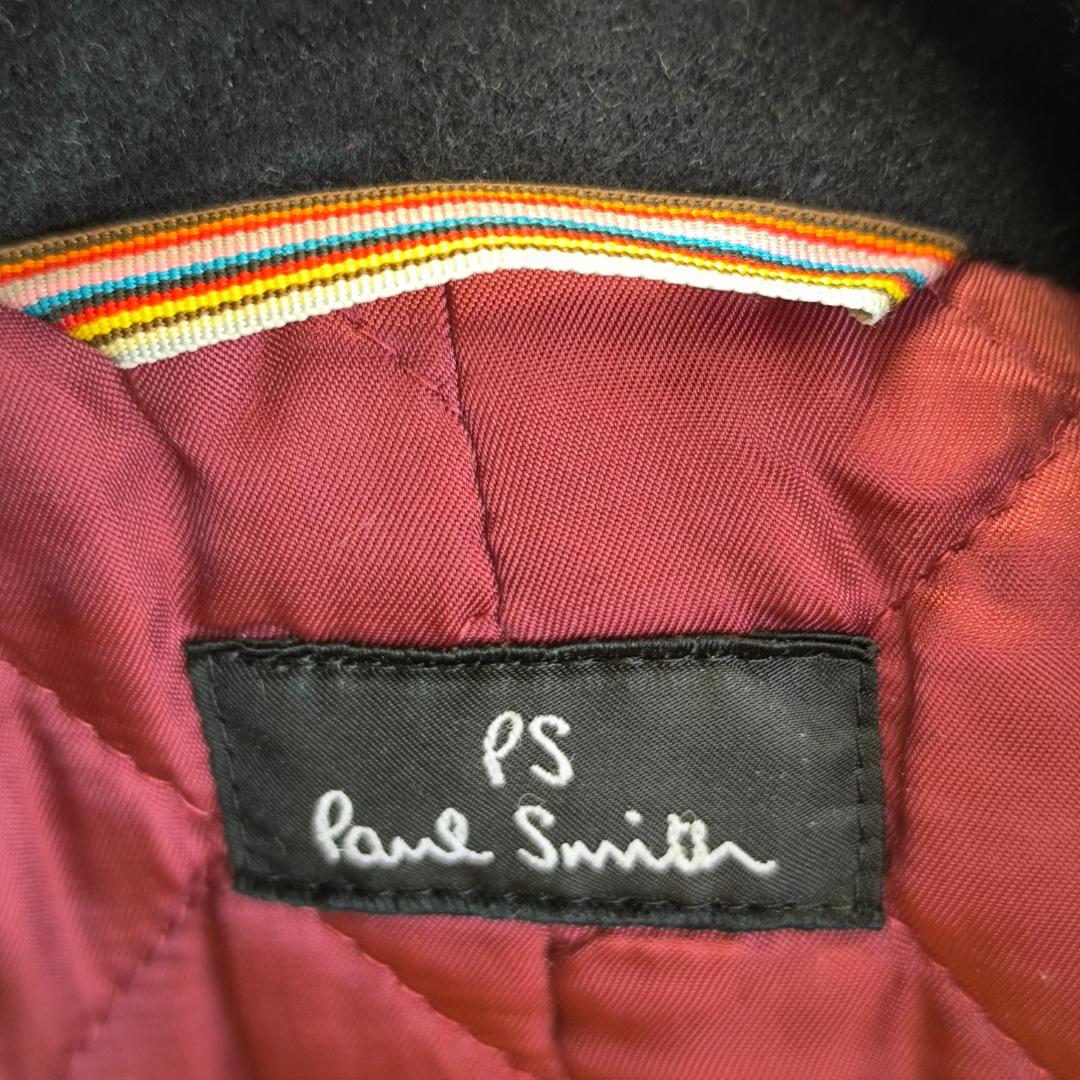 【美品】Paul Smith　ナポレオンコート　カシミア　アンゴラ　キルティング