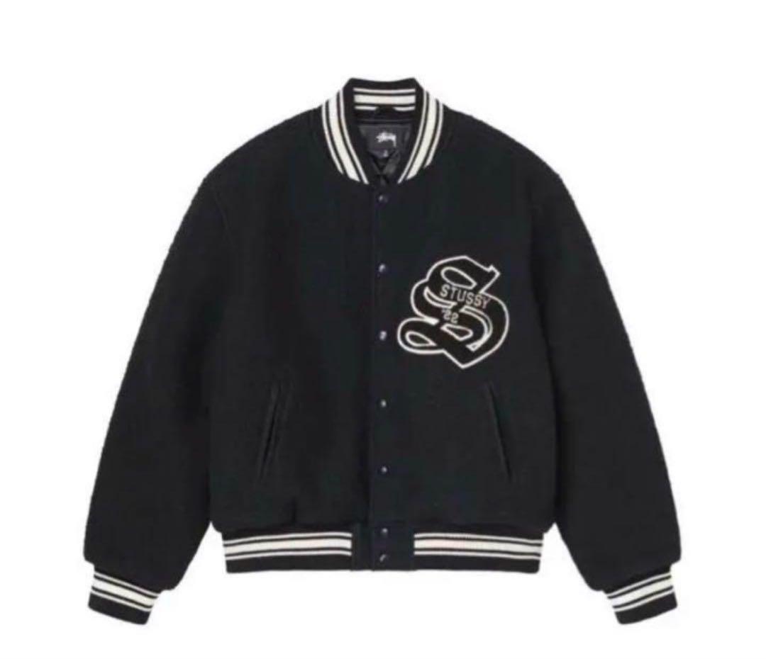 ジャケット・アウター Stussy Casentino Wool Varsity Jacket