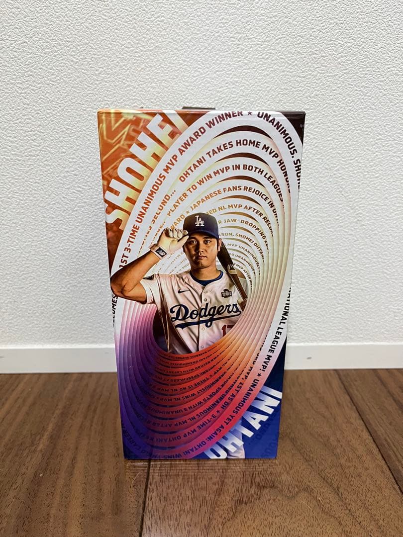 新品　ボブルヘッド人形　大谷翔平　MVP 2025/4/2 球場配布　冊子付き