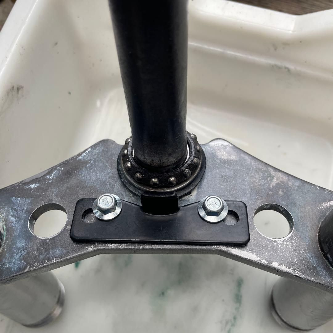 【シャリー用】5cmローダウン＆ディスク付 純正タイプフロントフォーク キット