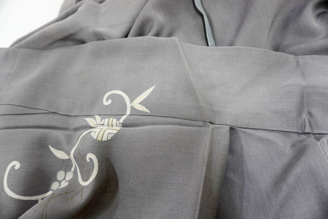 ね*子様 夏物グレー地色の付下げ