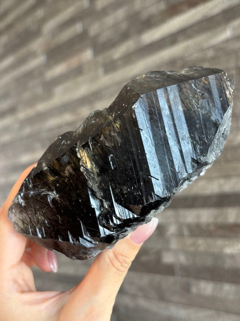 15万円⇒7万円切 美品 完璧 赤字 732g ブルーザギマウンテンクォーツ