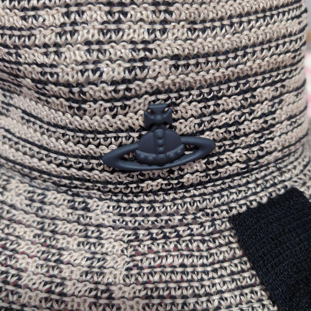 ヴィヴィアン・ウエストウッドのリネン帽子 ○△□