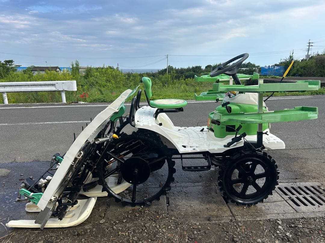 宮崎　ヤンマー　田植機 パワステ 4条植え Pes-1 　田植え機　動画あり