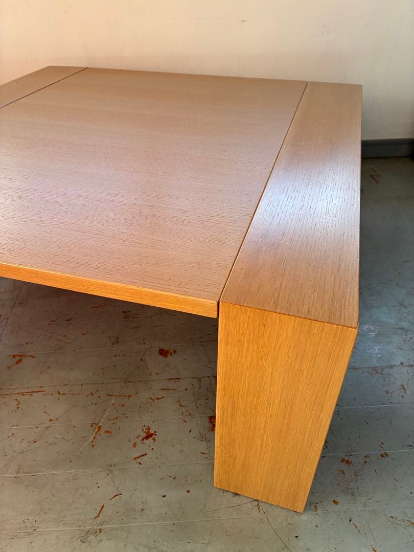 カリガリス Calligaris スクエア　センターテーブル　　ナチュラル