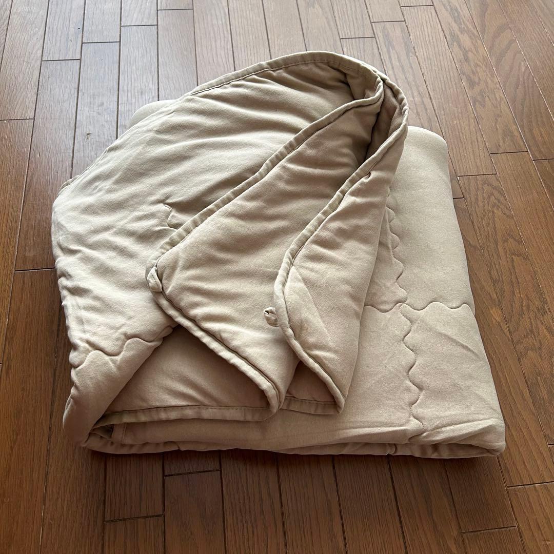 高級ラクダ100% 毛モリリン製キャメル 肌掛け布団 ふとんシングルロング