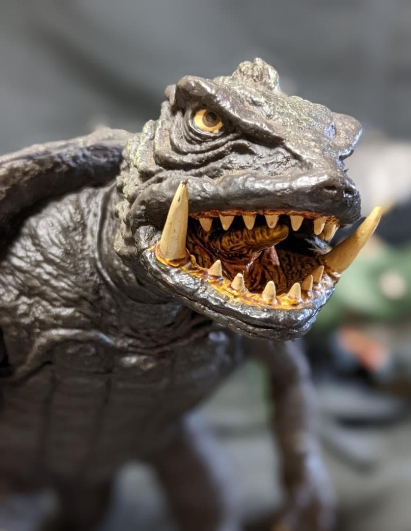 昭和ガメラ未開封＆ギロン未開封＋宇宙ギャオス（ロケット・エクスプラス）３体セット