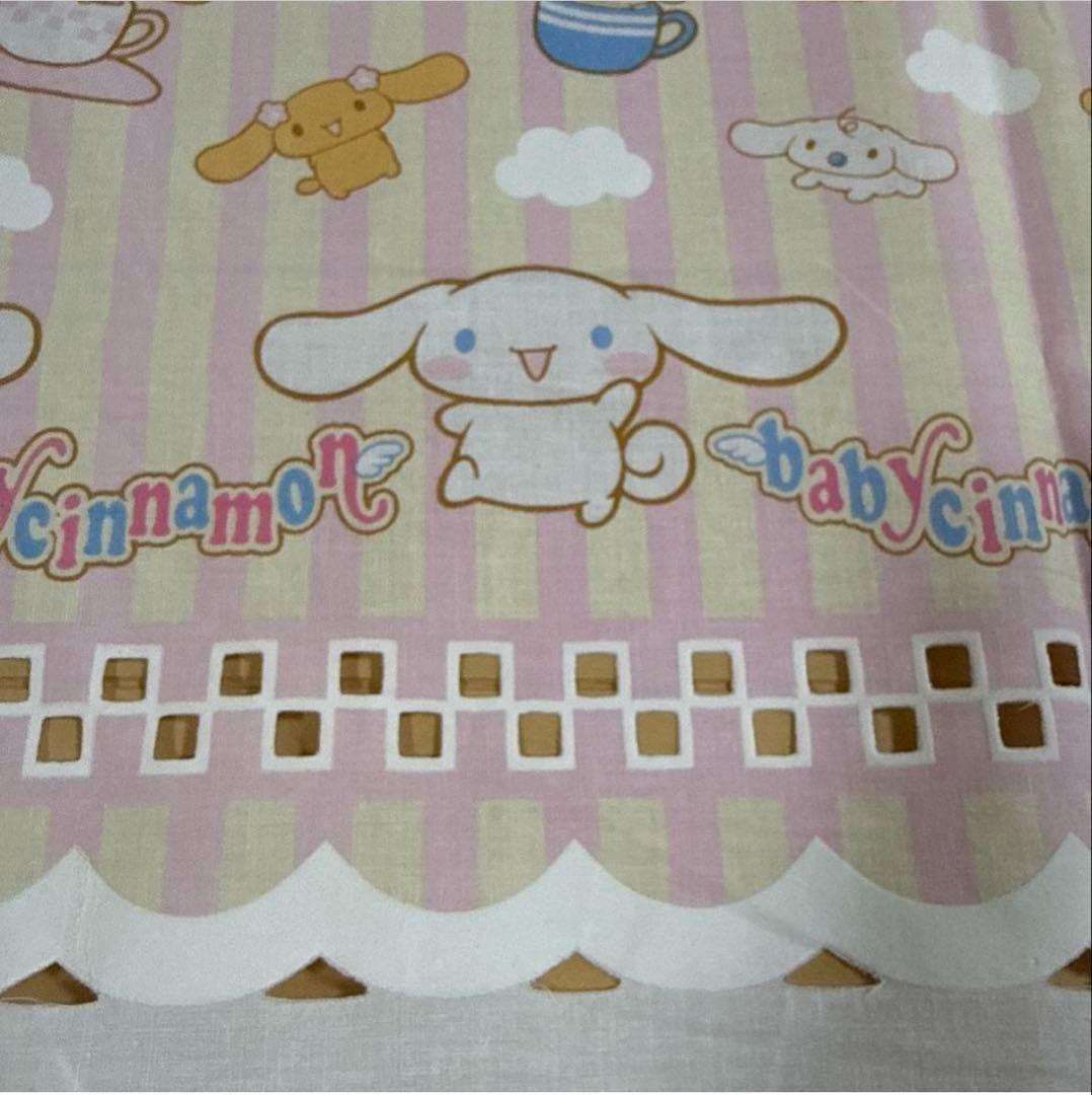 ②2m ベビーシナモン　カフェカーテン　2002年　サンリオ　シナモロール