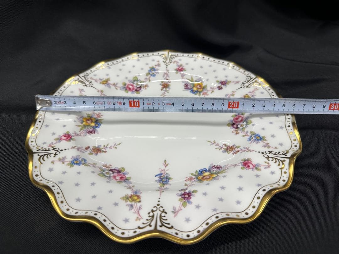 【USED美品】 CROWN DERBY アントワネット　プレート