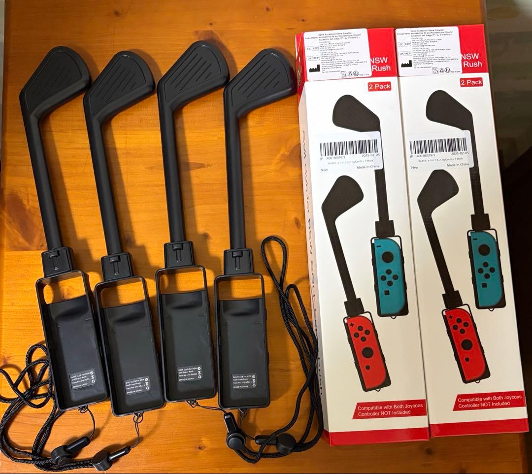 Switchゴルフセット　本体＋ソフト2本＋その他色々