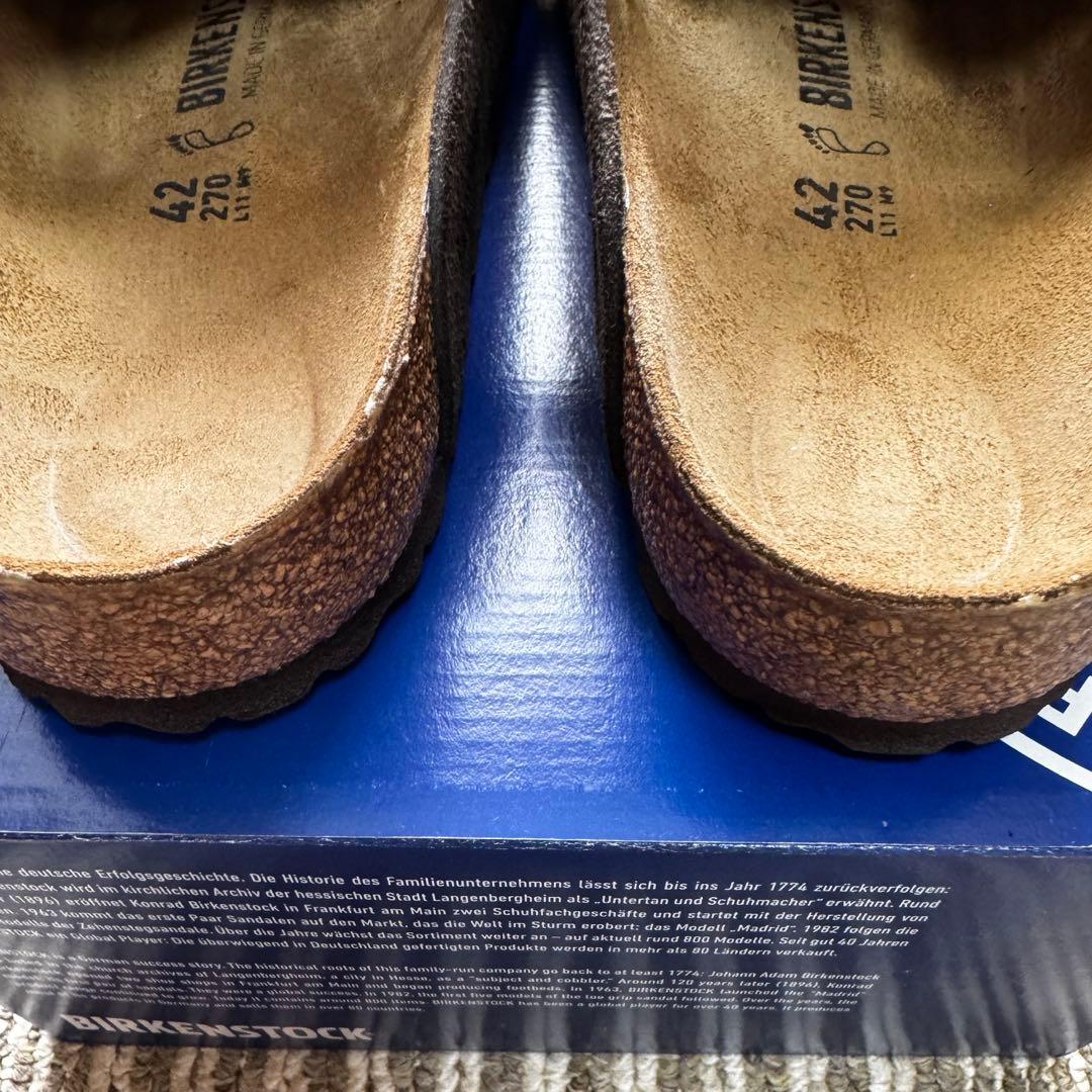 靴 BIRKENSTOCK Boston Mocha Regular 42