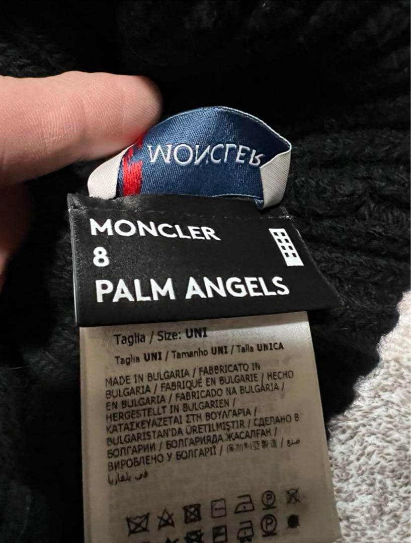MONCLER PALM ANGELS ニット帽
