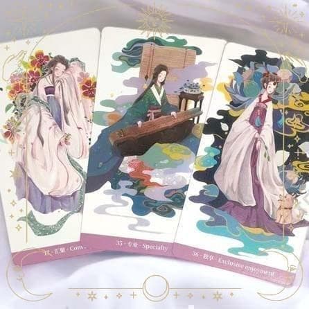 【正規品オラクルカード】ピンクエッジ✨古代中国からインスピレーションを得るデッキ