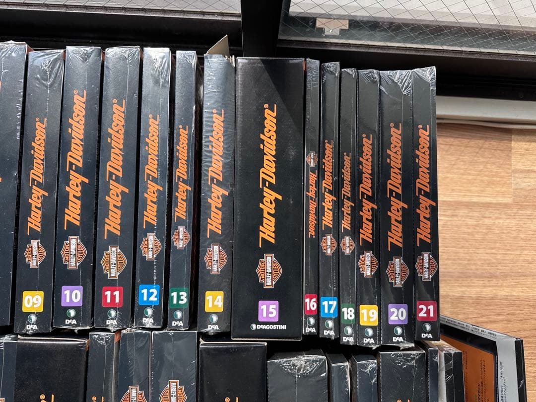 デアゴスティーニ ハーレーダビッドソン ファットボーイ 1/4 全未開封セット