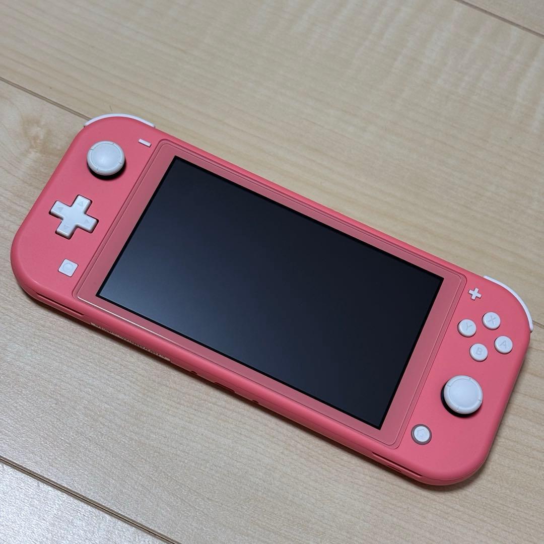 【今週限定❣️】箱あり【Switch Lite】コーラル★専用ケース付★