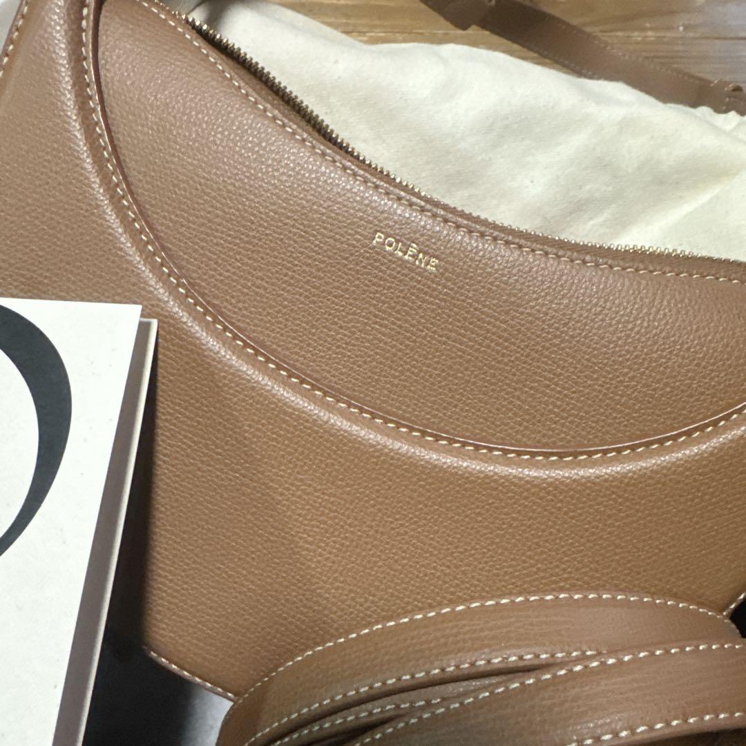 パリ本店購入 polene ポレーヌ バッグ Numero Dix キャメル