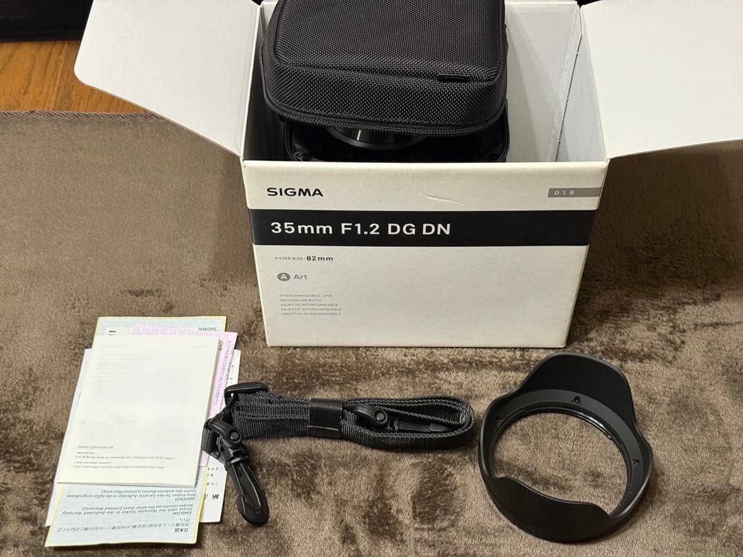 SIGMA 35mm F1.2 DG DN Art レンズ　Lマウント