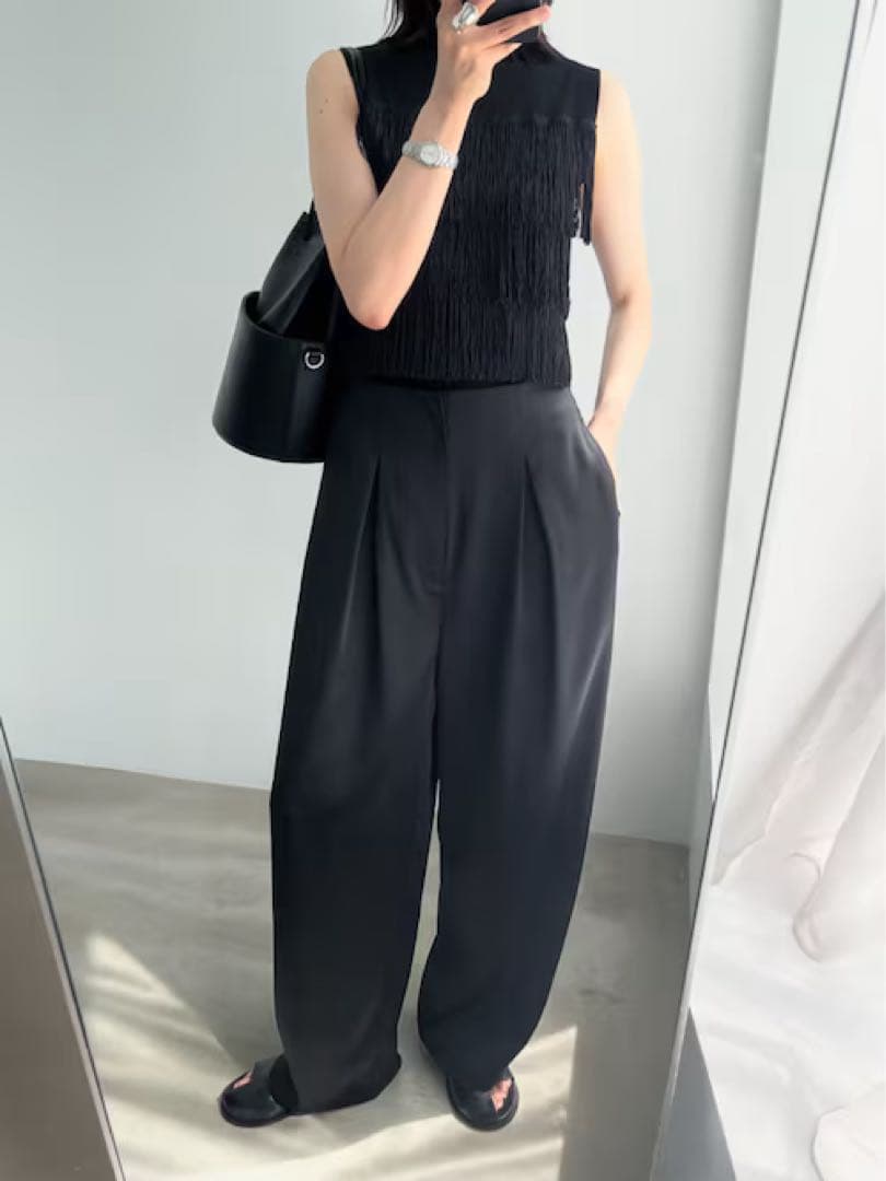 RIM.ARK リムアーク サムレザーフラットサンダル 黒 37 新品未使用