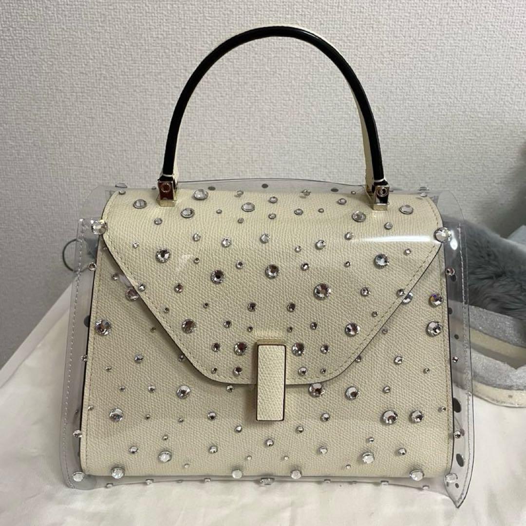 5点セット✨　未使用　ヴァレクストラ　ミニイジィデ　ホワイト　ショルダーバッグ