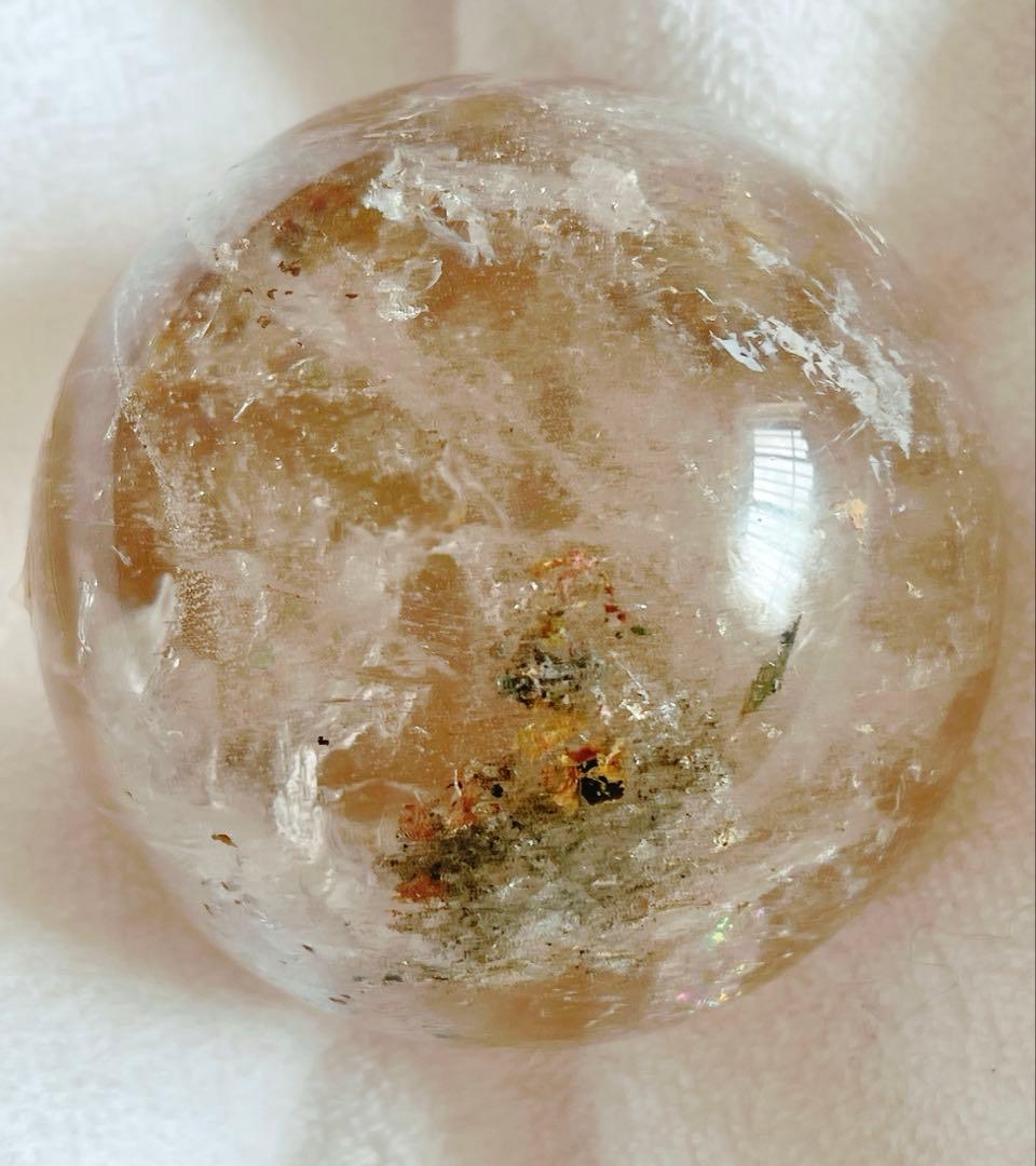 超希少✨虹入り大玉レムリアンシード642gスモーキー　スフィア　丸玉