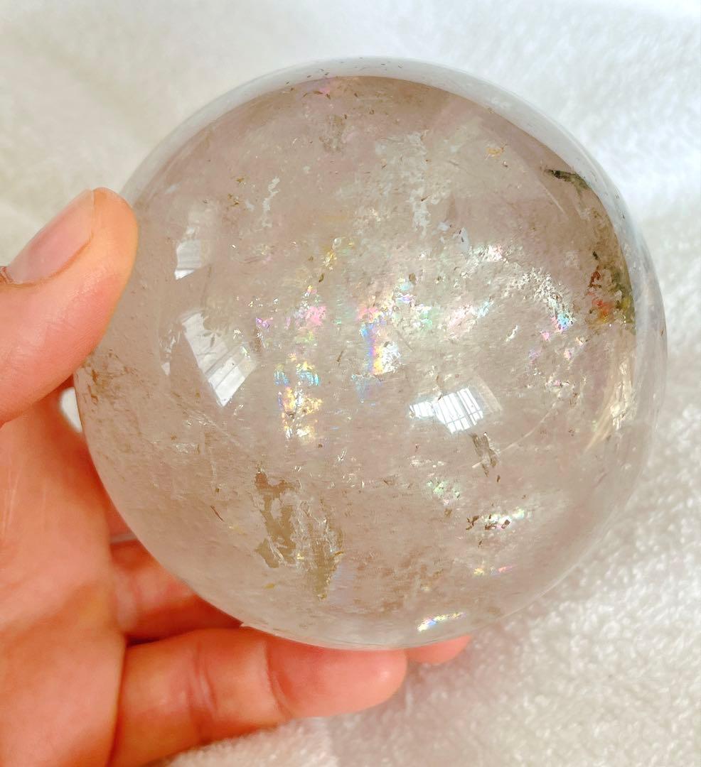 超希少✨虹入り大玉レムリアンシード642gスモーキー　スフィア　丸玉