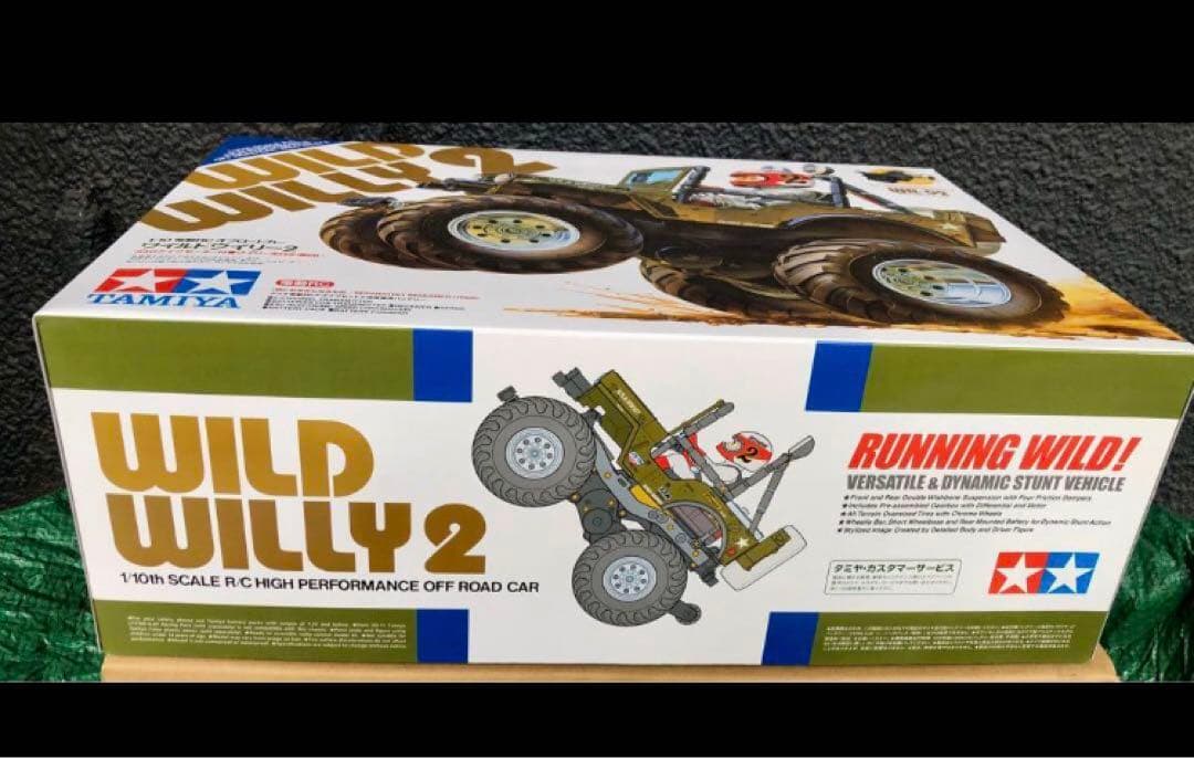 新品未組立品 1/10RC ワイルドウイリー 2 タミヤ ラジコン