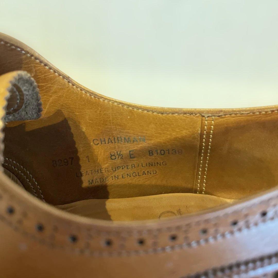 ビームス別注　Crockett & Jones Chairman 8 1/2 E