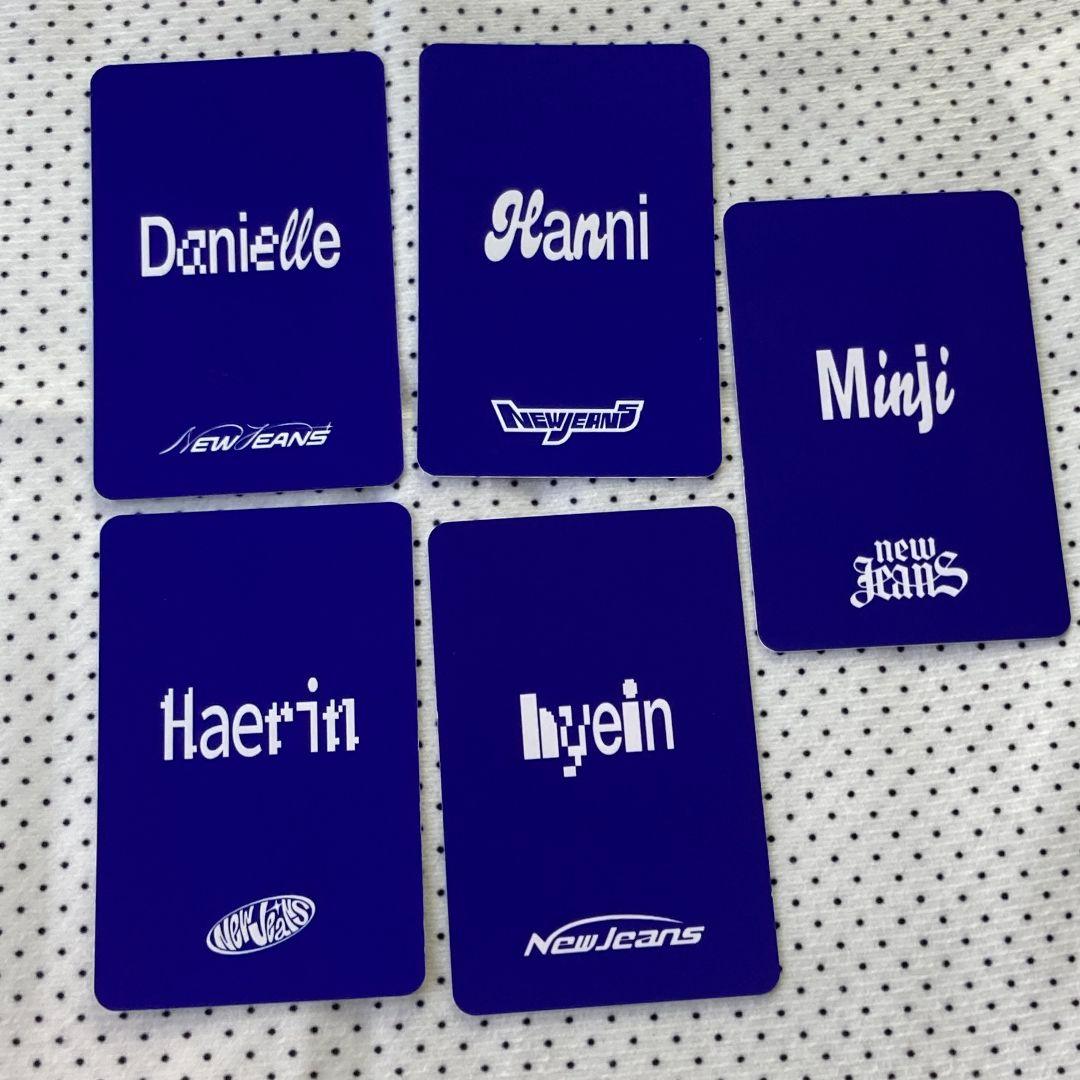 NewJeans ニュジ OMG SBS 歌謡祭 サノク トレカ 5枚