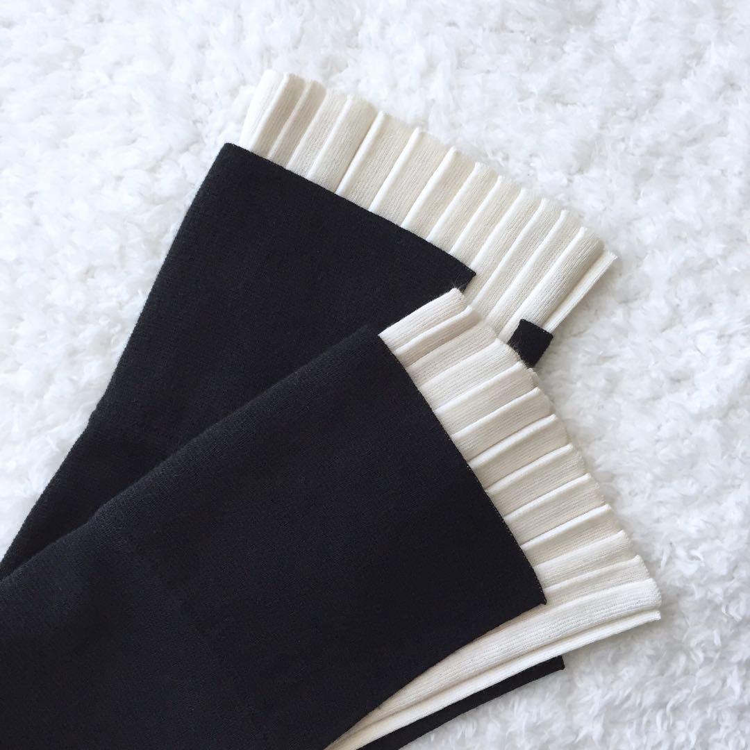 フォクシー　ワンピース　ニット　黒